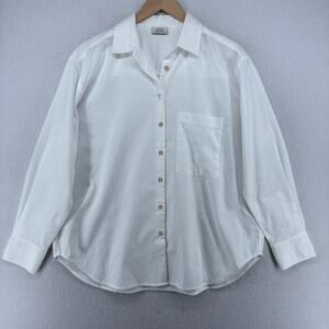 AYR The Deep End white button down